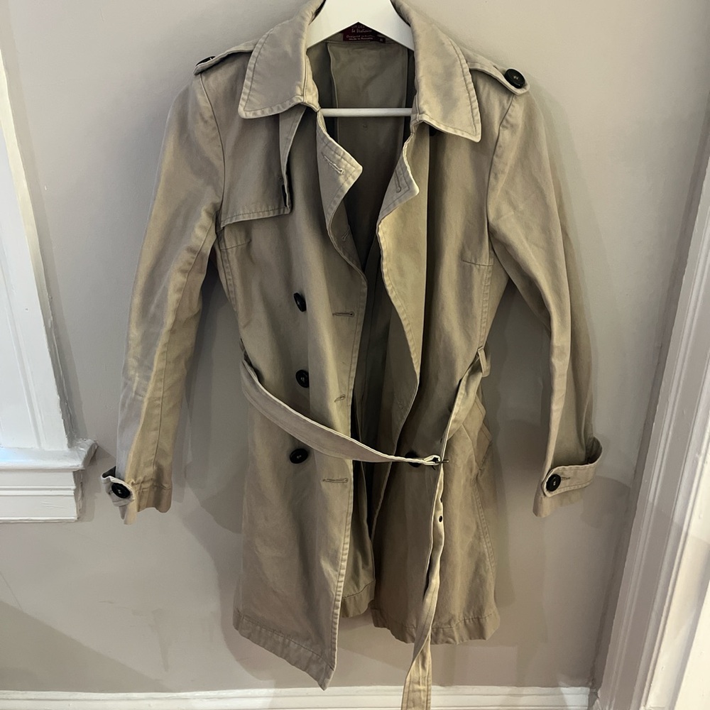 Comptoir Des Cotonniers Beige Trench Coat